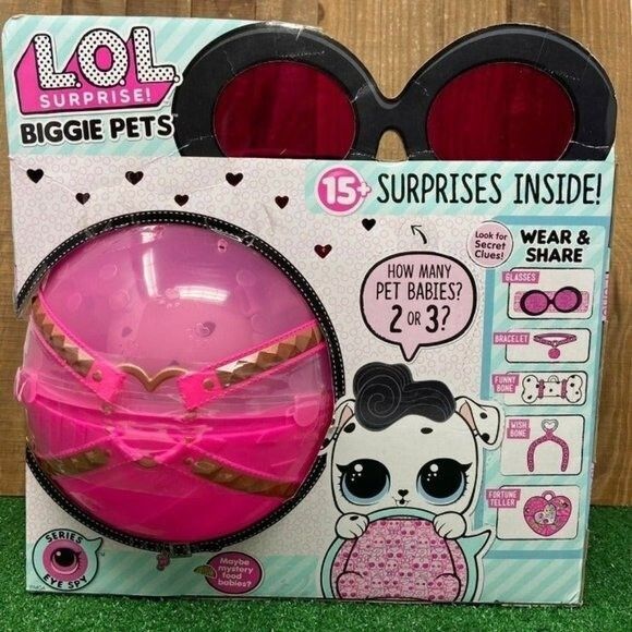 LOL SURPRISE Biggie Pets Dollmation Dalmatian Eye Spy Series L.O.L. ~NEW~ - Picture 2 of 11